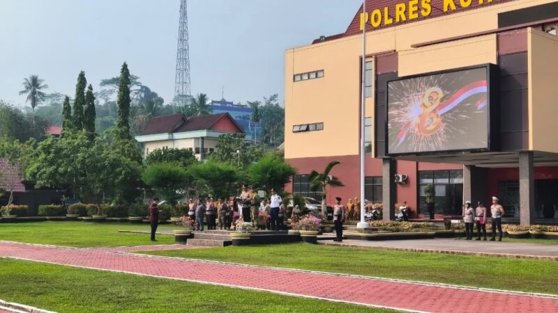 Apel Gelar Pasukan Operasi Patuh Mahakam 2026 di Polres Kutai Kartanegara (Latif/Eksposisi)