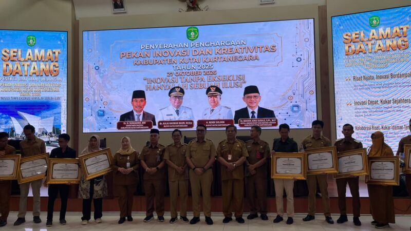 Pembukaan Pekan Inovasi dan Kreativitas Kabupaten Kutai Kartanegara 2026 (Latif/Eksposisi)