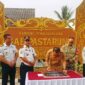 Penandatanganan prasasti peresmian SAE Pastarung Lapas Kelas IIA Tenggarong (Latif/Eksposisi)